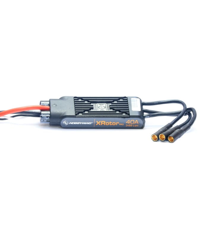 Hobbywing XRotor Pro 40A 2-6S OPTO Multirotor ESC Dual Pack