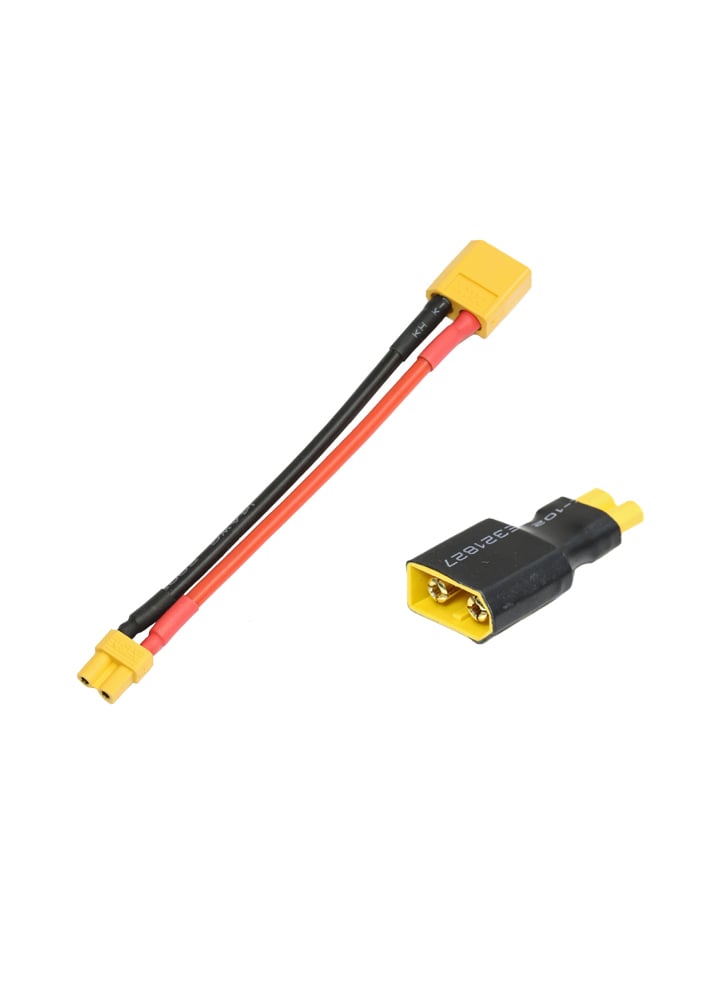 XT30 (Female) to XT60 (Male) Adapter Plug / 10CM Lead