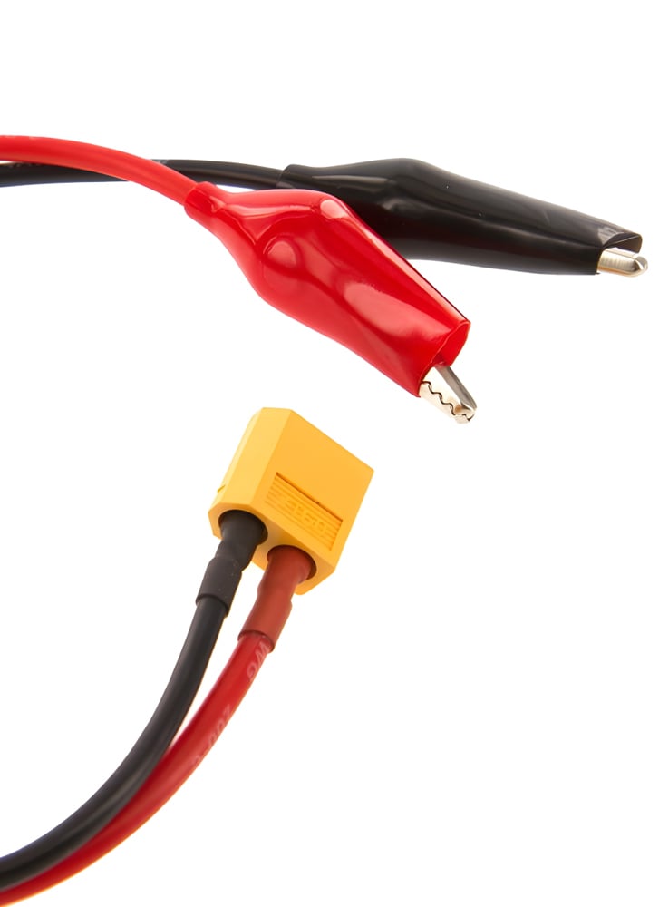 XT60 Male to Crocodile Clips Adapter Power Cable