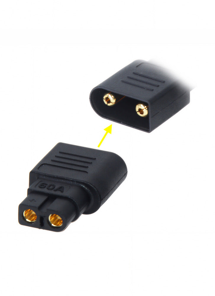 XT60 Female to XT90 Male One Piece Adapter
