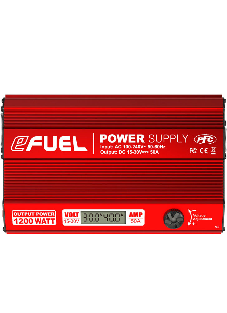 SkyRc eFuel 50A 1200W 15-30V DC Switching Power Supply V2