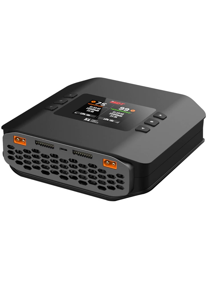 ISDT K4 Dual Port 1~8S AC400W / DC600W Smart Charger