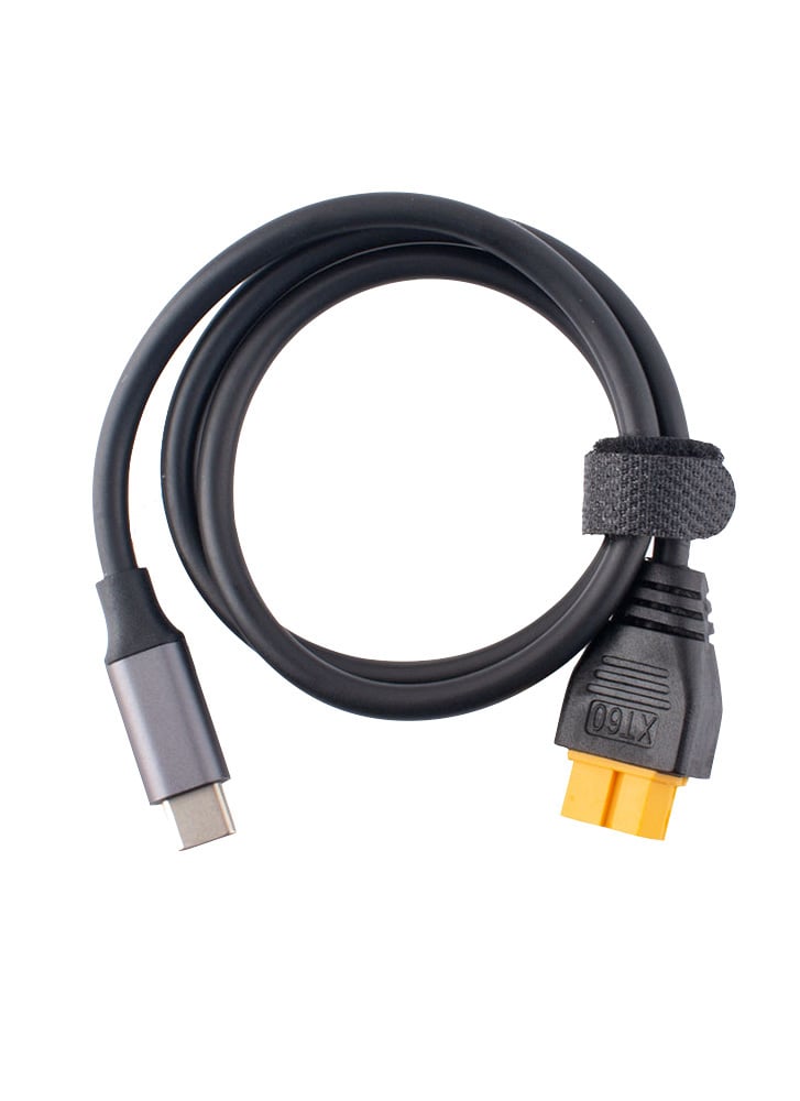 ToolkitRC SC100: USB-C to XT60 Adapter Cable 55CM