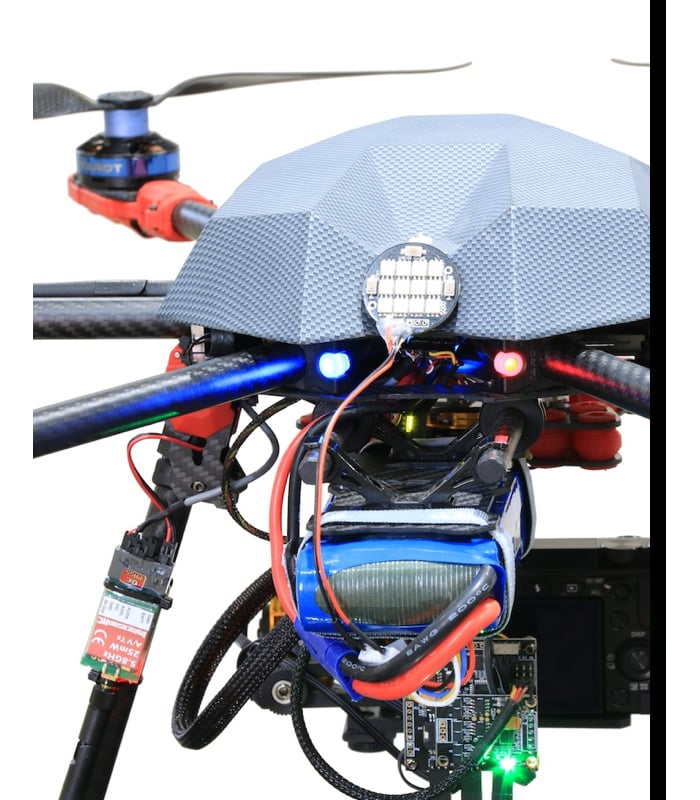 Multi Colour 12 LED Circular Light Board with 3/4S JST-XH Connector
